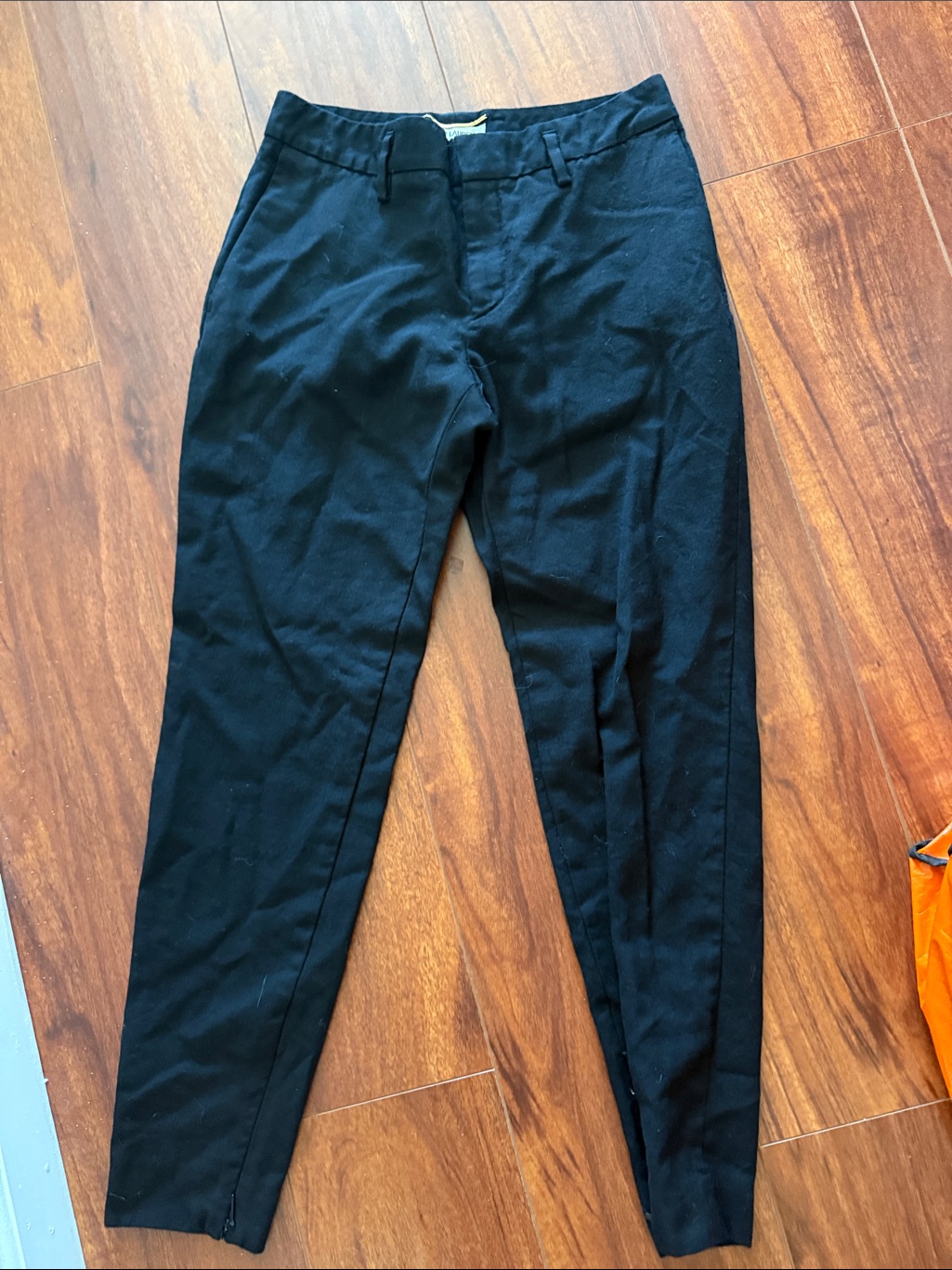 Saint Laurent Black Slim Chinos